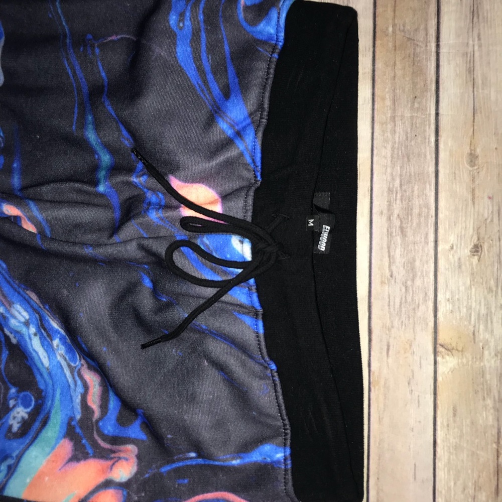 Brand New Elwood Size Medium Joggers Blueish Print - Picture 5 of 6